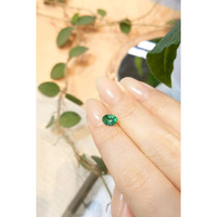 0.73 Ct. Emerald from Russia Life Style