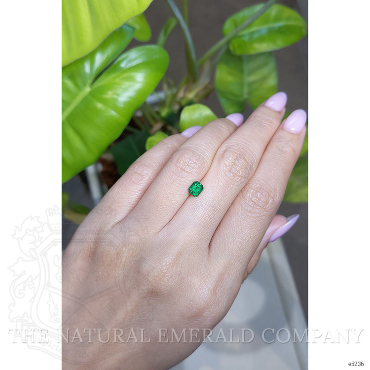 0.64 Ct. Emerald from Russia