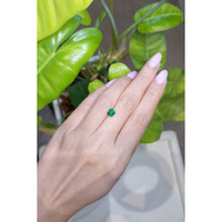 0.85 Ct. Emerald from Russia Life Style