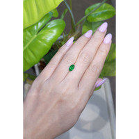 0.87 Ct. Emerald from Russia Life Style