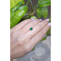 0.68 Ct. Emerald from Russia Life Style