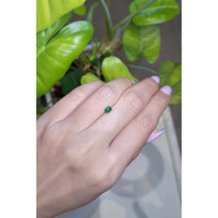 0.25 Ct. Emerald from Russia Life Style