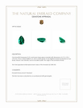 0.35 Ct. Emerald from Russia Appraisal