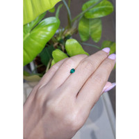0.35 Ct. Emerald from Russia Life Style