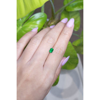 0.64 Ct. Emerald from Russia Life Style