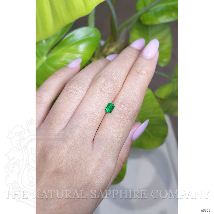 0.64 Ct. Emerald from Russia