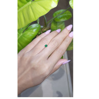 0.28 Ct. Emerald from Russia Life Style