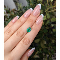 1.56 Ct. Emerald from Zambia Life Style