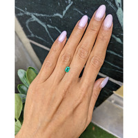0.63 Ct. Emerald from Zambia Life Style