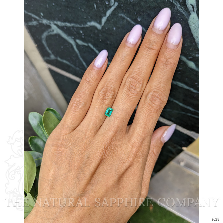 0.63 Ct. Emerald from Zambia