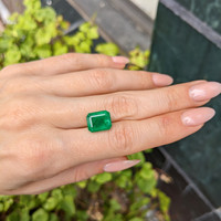 5.55 Ct. Emerald from Zambia Life Style