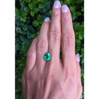2.98 Ct. Emerald from Zambia Life Style