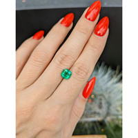 1.52 Ct. Emerald from Zambia Life Style