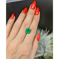 3.52 Ct. Emerald from Zambia Life Style