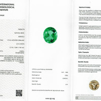 5.10 Ct. Emerald from Colombia Scan Report