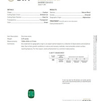 2.48 Ct. Emerald from Afghanistan Scan Report