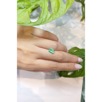 1.04 Ct. Emerald from Colombia Life Style