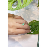 1.11 Ct. Emerald from Colombia Life Style