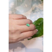 1.16 Ct. Emerald from Colombia Life Style