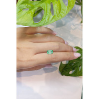 1.20 Ct. Emerald from Colombia Life Style