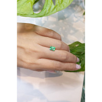 1.21 Ct. Emerald from Colombia Life Style