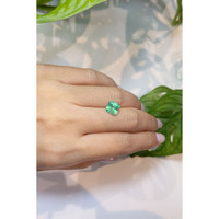 1.93 Ct. Emerald from Colombia Life Style