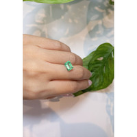 1.97 Ct. Emerald from Colombia Life Style