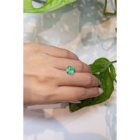 2.63 Ct. Emerald from Colombia Life Style
