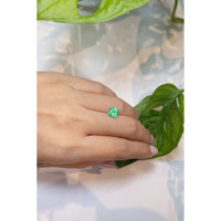 1.47 Ct. Emerald from Colombia Life Style