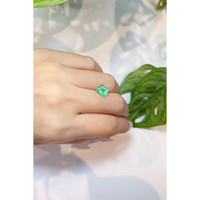 1.48 Ct. Emerald from Colombia Life Style