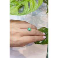 1.79 Ct. Emerald from Colombia Life Style