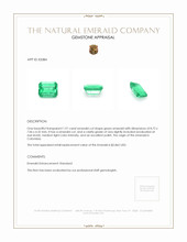 1.91 Ct. Emerald from Colombia Appraisal