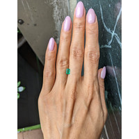 0.59 Ct. Emerald from Zambia Life Style