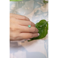 0.76 Ct. Emerald from Colombia Life Style