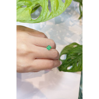 0.95 Ct. Emerald from Colombia Life Style