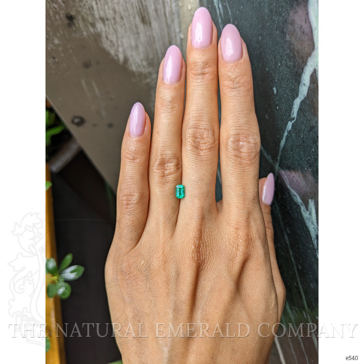0.53 Ct. Emerald from Zambia