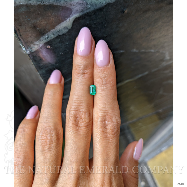 0.53 Ct. Emerald from Zambia