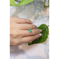 1.18 Ct. Emerald from Colombia Life Style