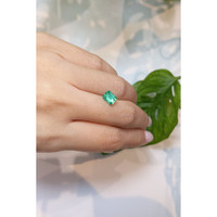 1.21 Ct. Emerald from Colombia Life Style