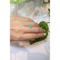 1.35 Ct. Emerald from Colombia Life Style