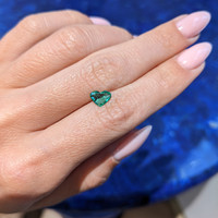 0.59 Ct. Emerald from Zambia Life Style