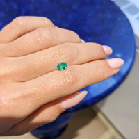 0.62 Ct. Emerald from Zambia Life Style
