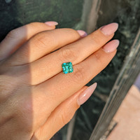 1.67 Ct. Emerald from Colombia Life Style