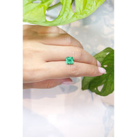 2.09 Ct. Emerald from Colombia Life Style