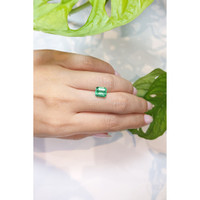 2.09 Ct. Emerald from Colombia Life Style