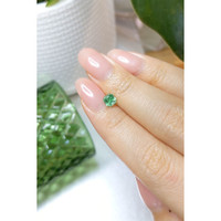 0.54 Ct. Emerald from Zambia Life Style