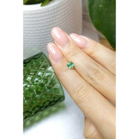 0.57 Ct. Emerald from Zambia Life Style
