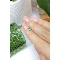 0.58 Ct. Emerald from Zambia Life Style