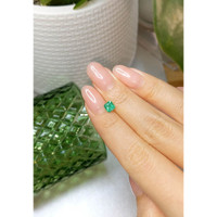 0.52 Ct. Emerald from Brazil Life Style