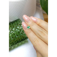 0.57 Ct. Emerald from Brazil Life Style